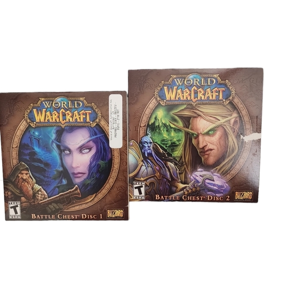 World of Warcraft battle crest disc 1 and disc 2 - Picture 1 of 7